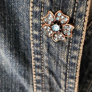 Live a Little jean jacket-Fun, cute, & cool